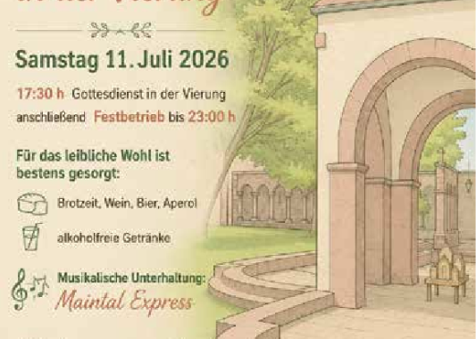 Sommerfest in der Vierung
